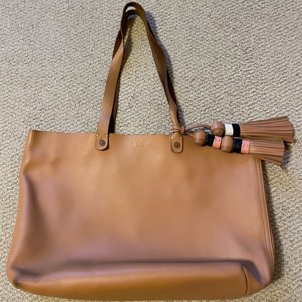 Feed Projects All Leather Tote